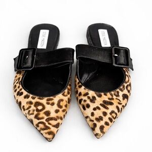 ✨ Steve Madden Leopard Pointed-Toe Mule Flats | Size 8 ✨